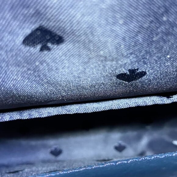 Kate Spade Cameron Convertible Floral Applique Crossbody Bag in Petrol Blue NWOT - Picture 9 of 11